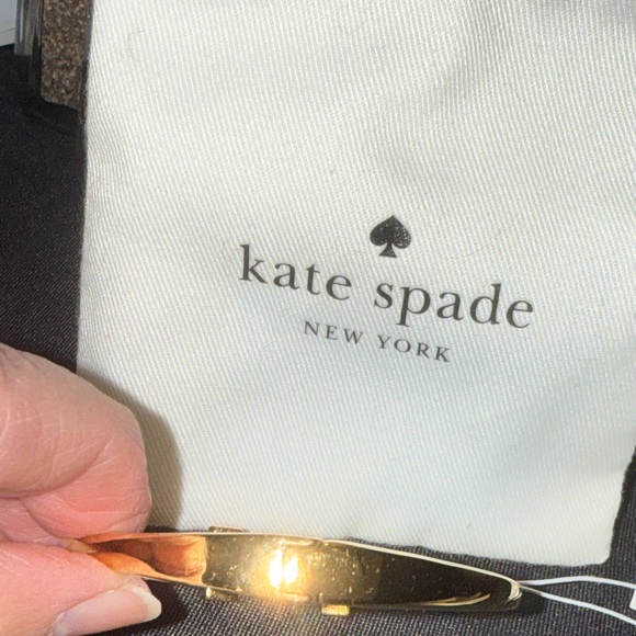 Kate Spade Gold Cuff with Red Details - Picture 5 of 7